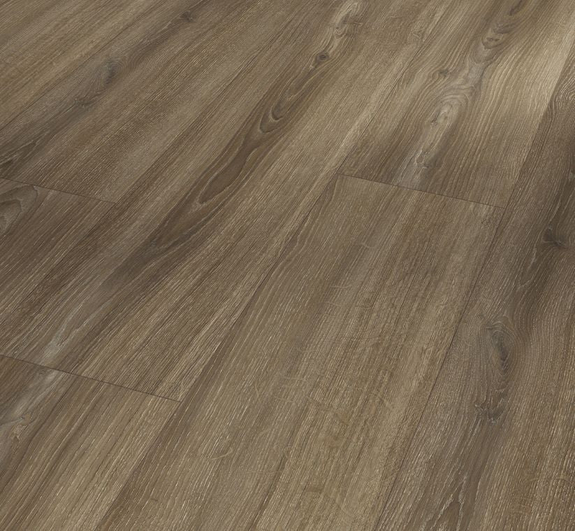 Oak Studioline Brown - Basic 600 4V 8mm AC4/Class 32 Wide Plank