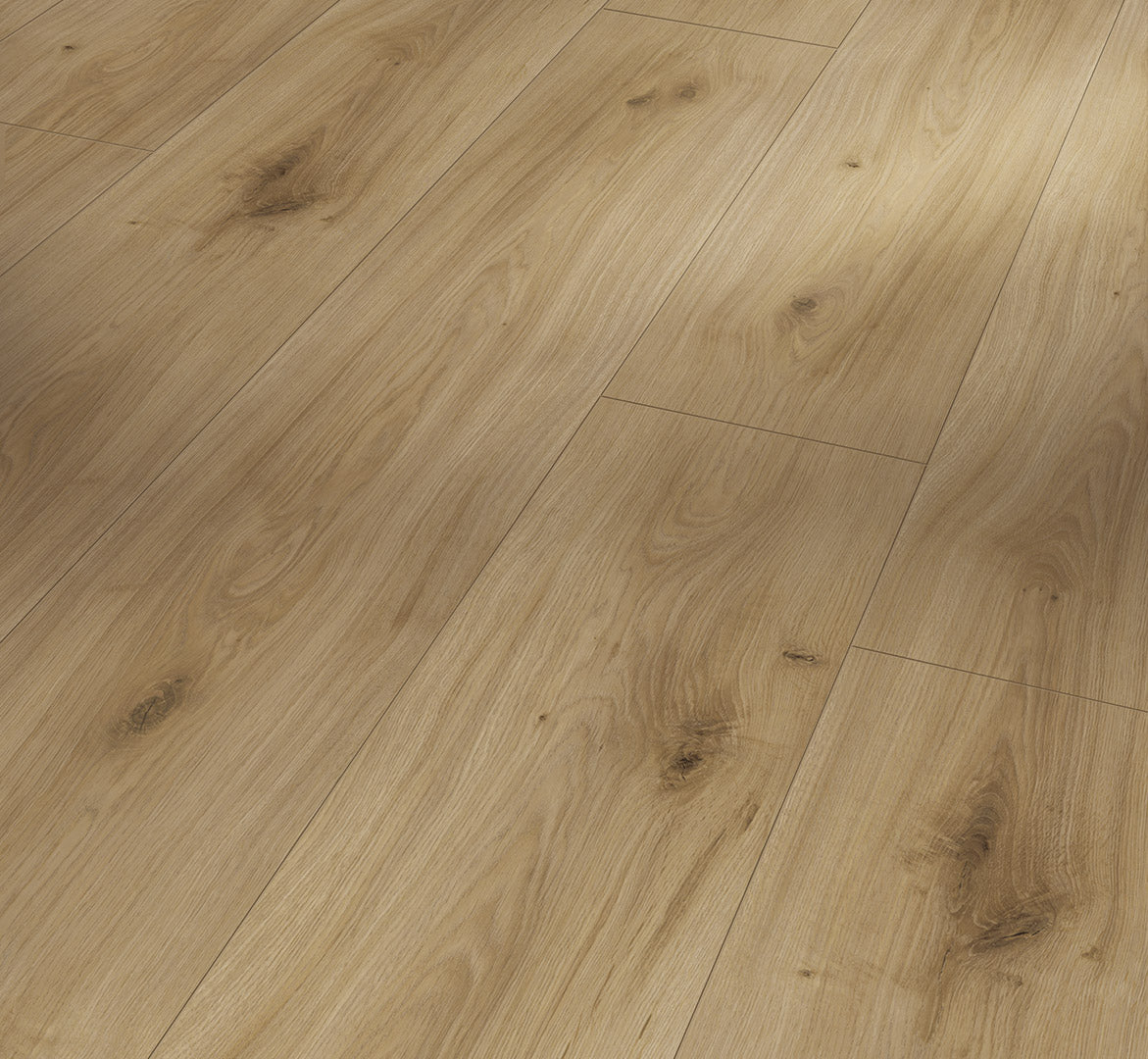 Oak Horizont Natural - Basic 600 4V 8mm AC4/Class 32 Wide Plank