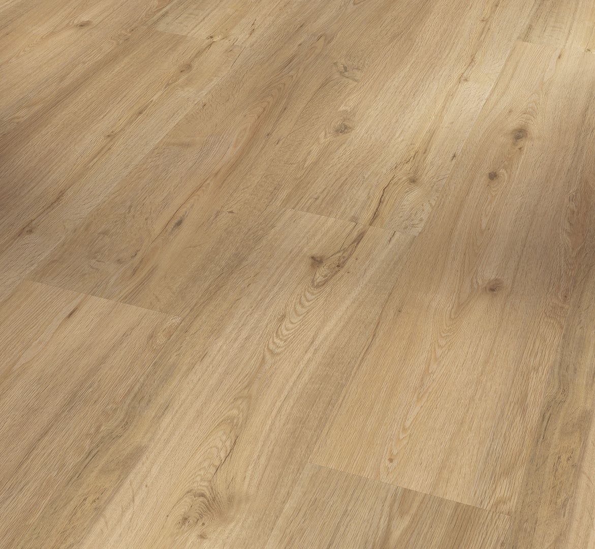 Oak Natural - Basic 2.0 Class 32 Vinyl Glue Down Wide Plank (Commercial)