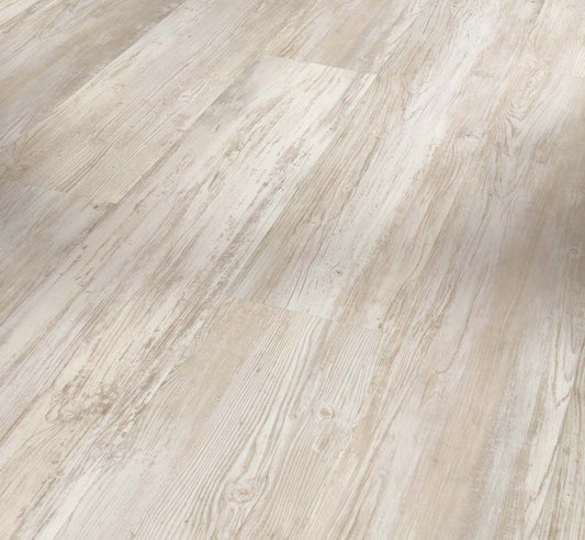 Pine Scandinavian White - Basic 2.0 Class 32 Vinyl Glue Down Wide Plank (Commercial)